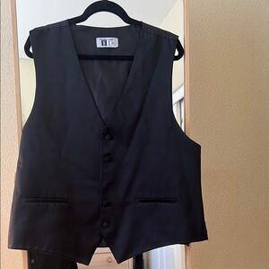 MARSHALL STUART Black Formal Vest Classic Suiting